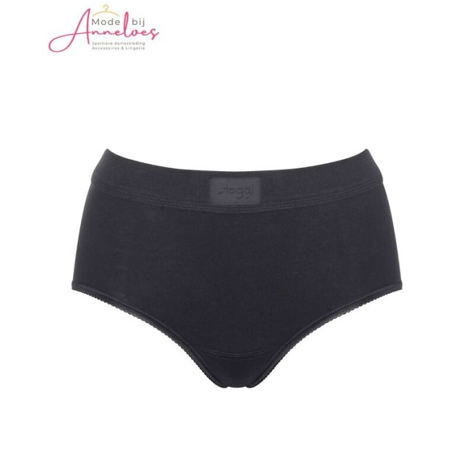 Sloggi Double comfort maxi - Zwart 